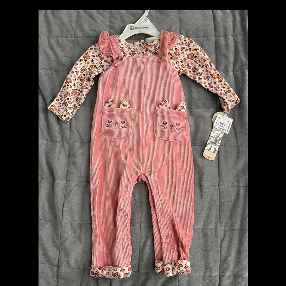 Baby jumpsuit in pink size 12 months for baby girl